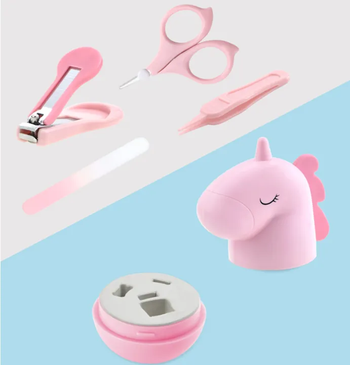 لوازم الأطفال بالجملة مجموعة العناية بالأظافر الكهربائية الجميلة للأطفال Wholesale Baby Supplies Beautiful Electric Nail Care Set for Kids