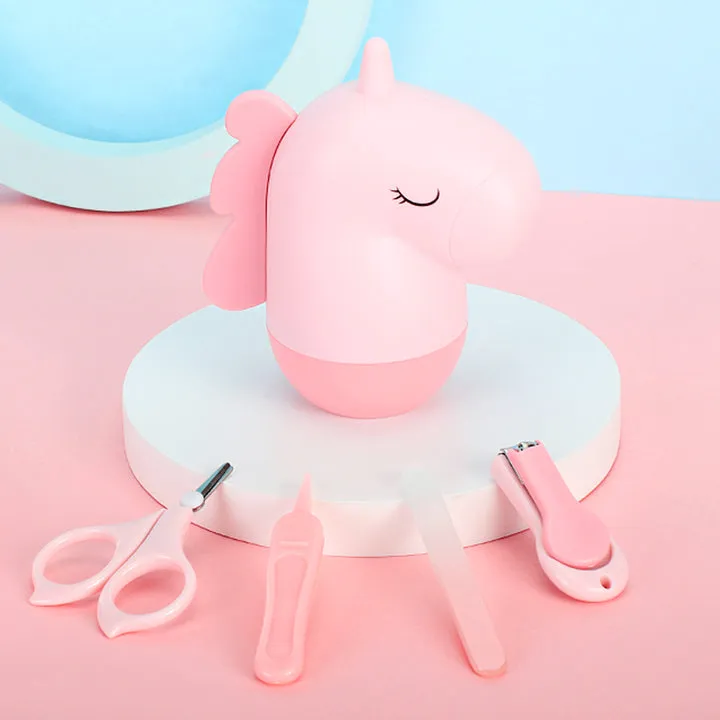 لوازم الأطفال بالجملة مجموعة العناية بالأظافر الكهربائية الجميلة للأطفال Wholesale Baby Supplies Beautiful Electric Nail Care Set for Kids