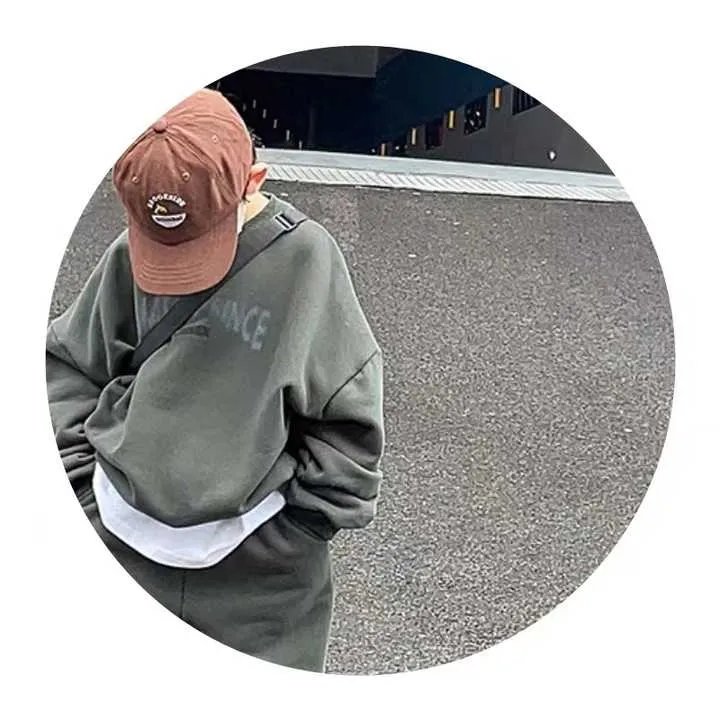 2022 الخريف مخصص المطبوعة الاطفال مجموعة ملابس لينة رياضية. 2022 Autumn Custom Printed Kids Soft Sportswear Set