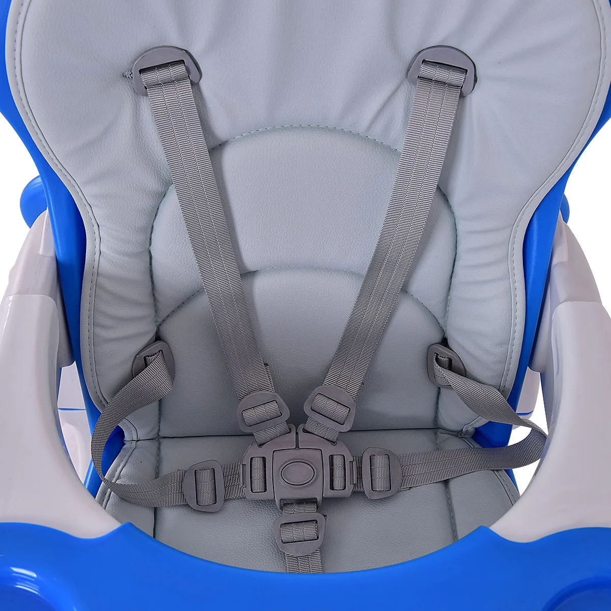 3 in 1 Convertible Play Table Seat Baby High Chair - Blue