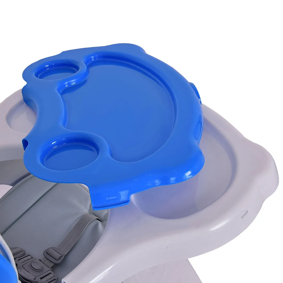 3 in 1 Convertible Play Table Seat Baby High Chair - Blue