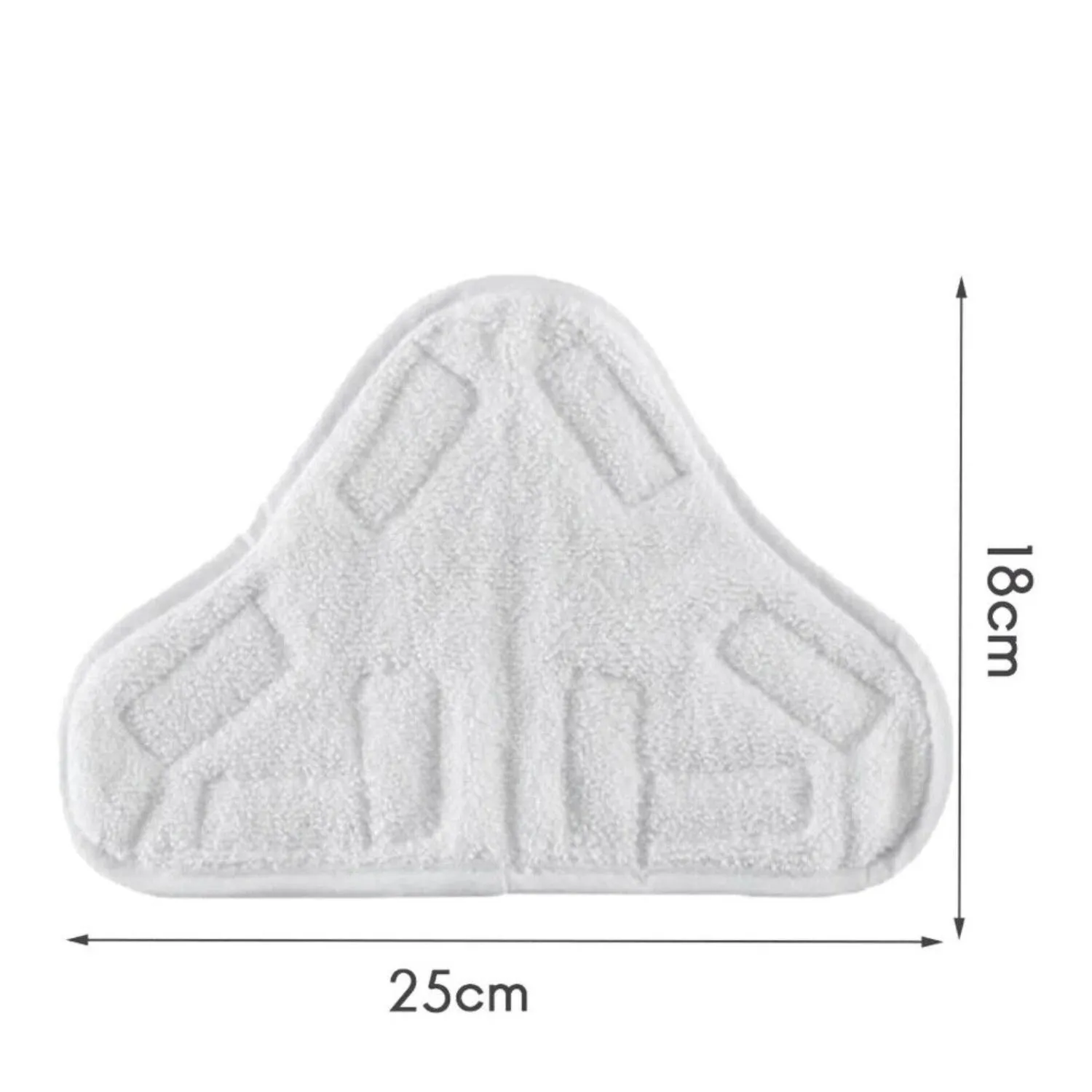 5 Washable Microfiber Cleaning Pads for X5 Steam Mop H20 H2O