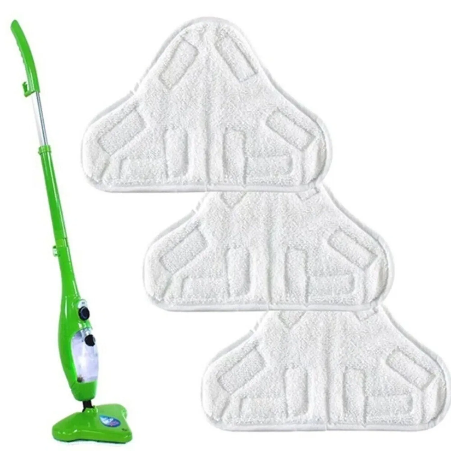 5 Washable Microfiber Cleaning Pads for X5 Steam Mop H20 H2O