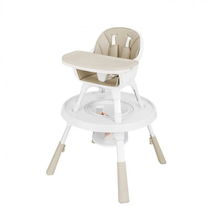 6-in-1 Baby High Chair & Infant Activity Center with Height Adjustment