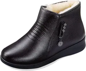 Ankle Boots Woman Cowboy Boots Country Boots for Women Womens Red Boots Ankle Boots for Women Low Heel Square toe Wedge Ankle Booties for Women