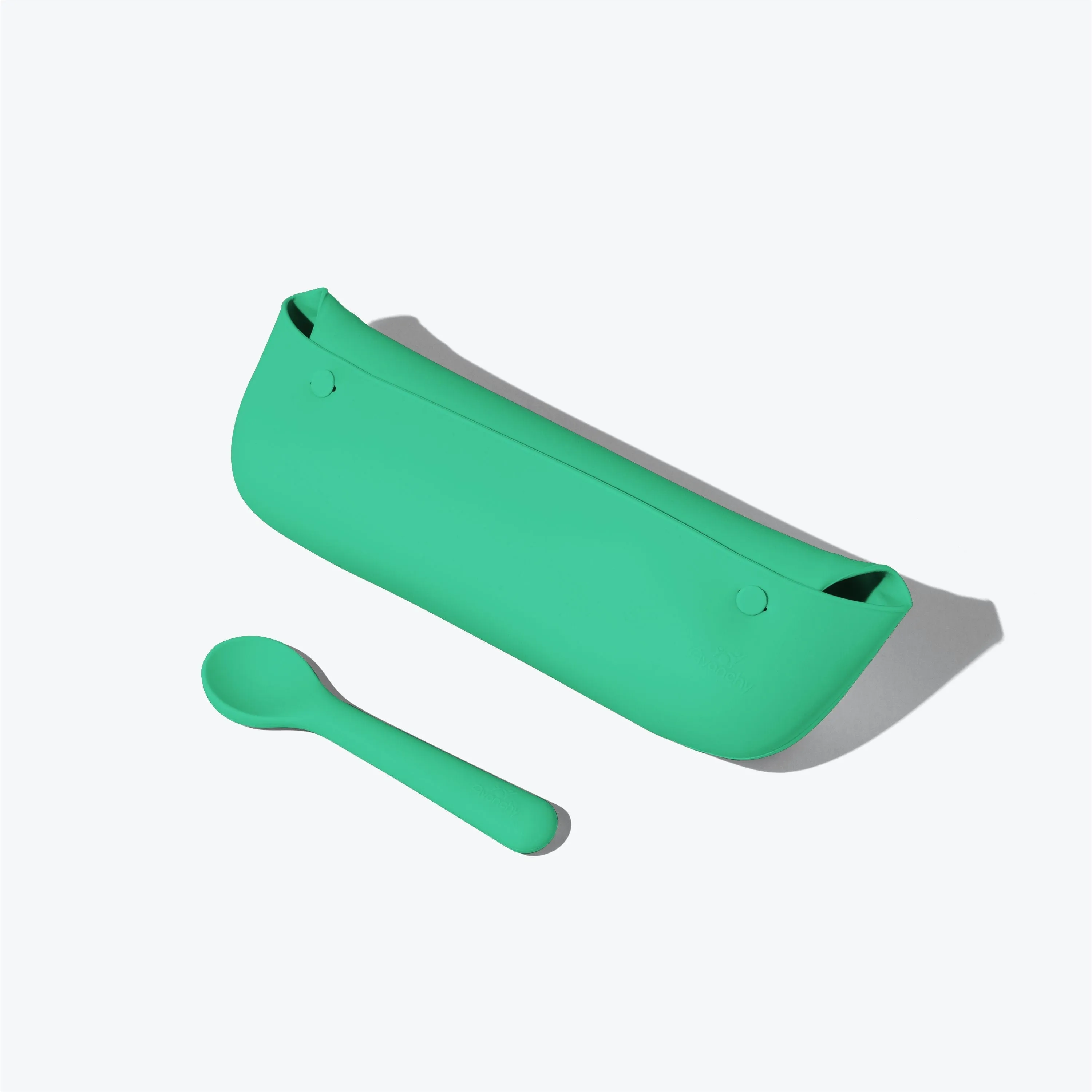 Avanchy Roll & Go Silicone Bibs For Babies   Spoon