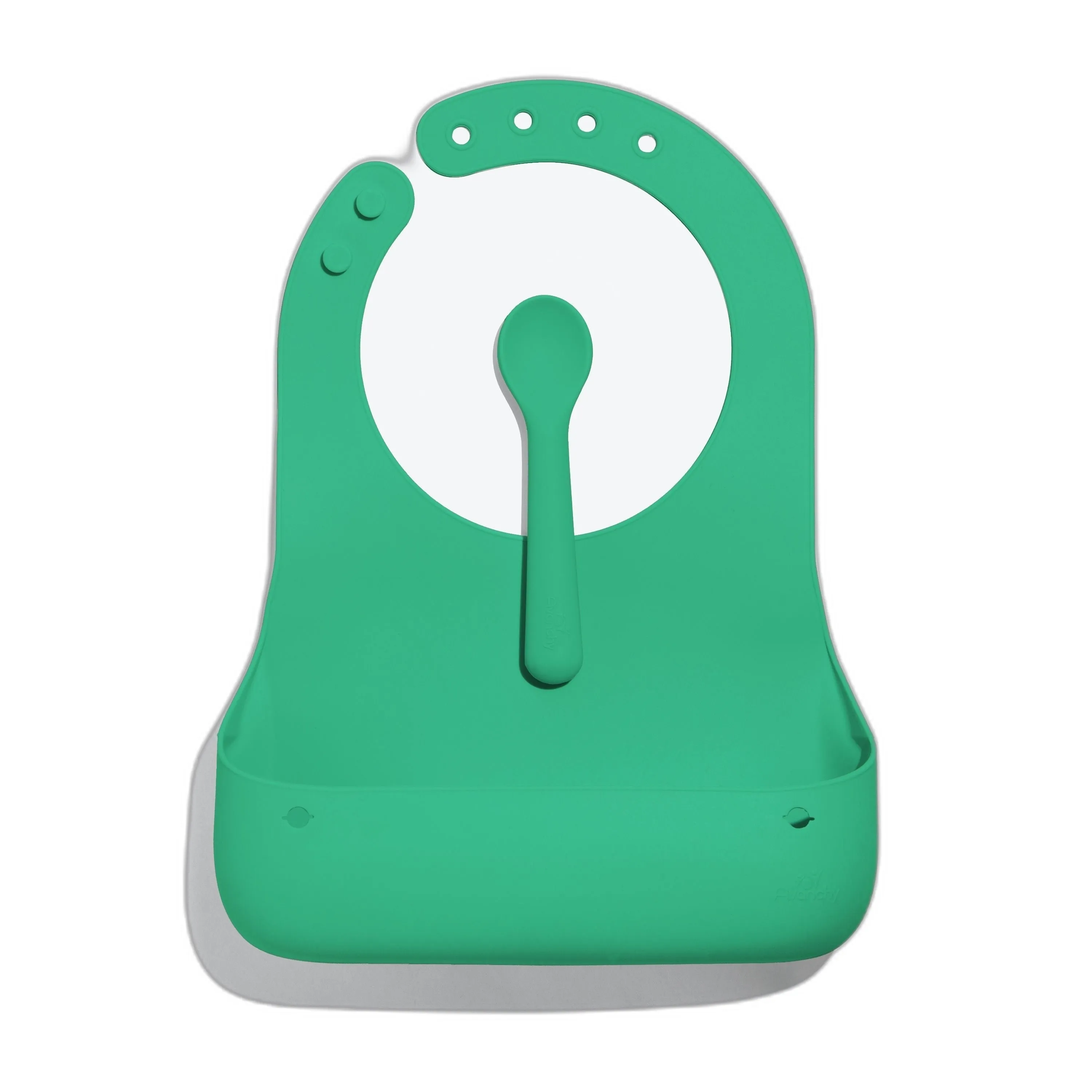 Avanchy Roll & Go Silicone Bibs For Babies   Spoon