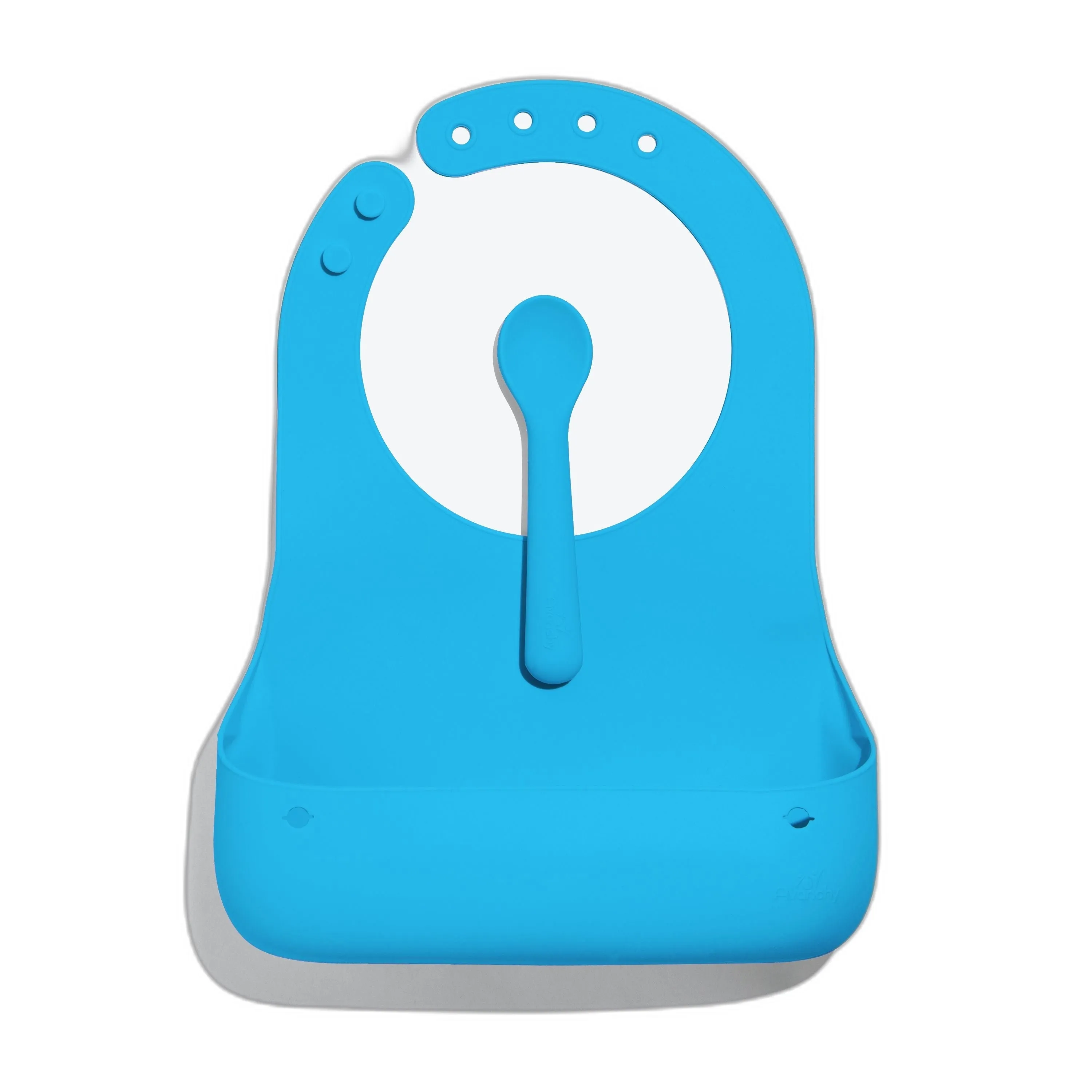 Avanchy Roll & Go Silicone Bibs For Babies   Spoon