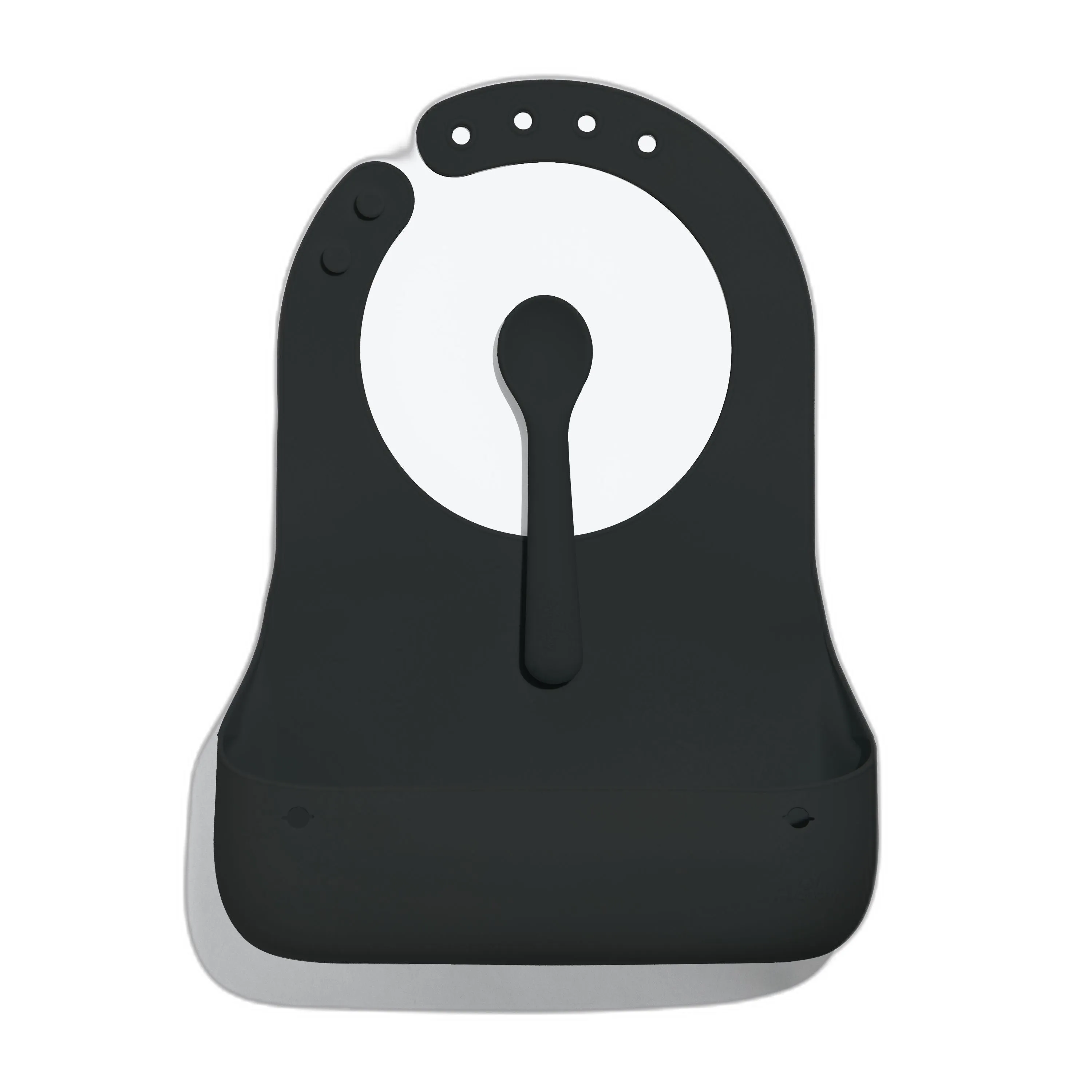 Avanchy Roll & Go Silicone Bibs For Babies   Spoon