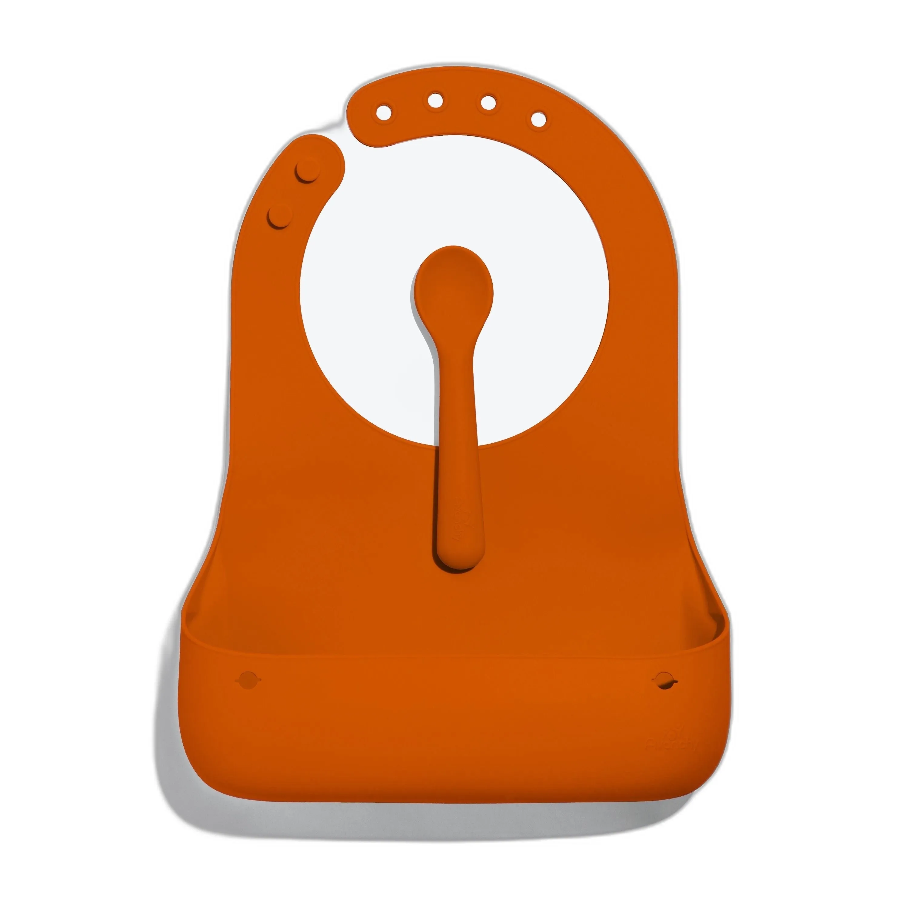 Avanchy Roll & Go Silicone Bibs For Babies   Spoon