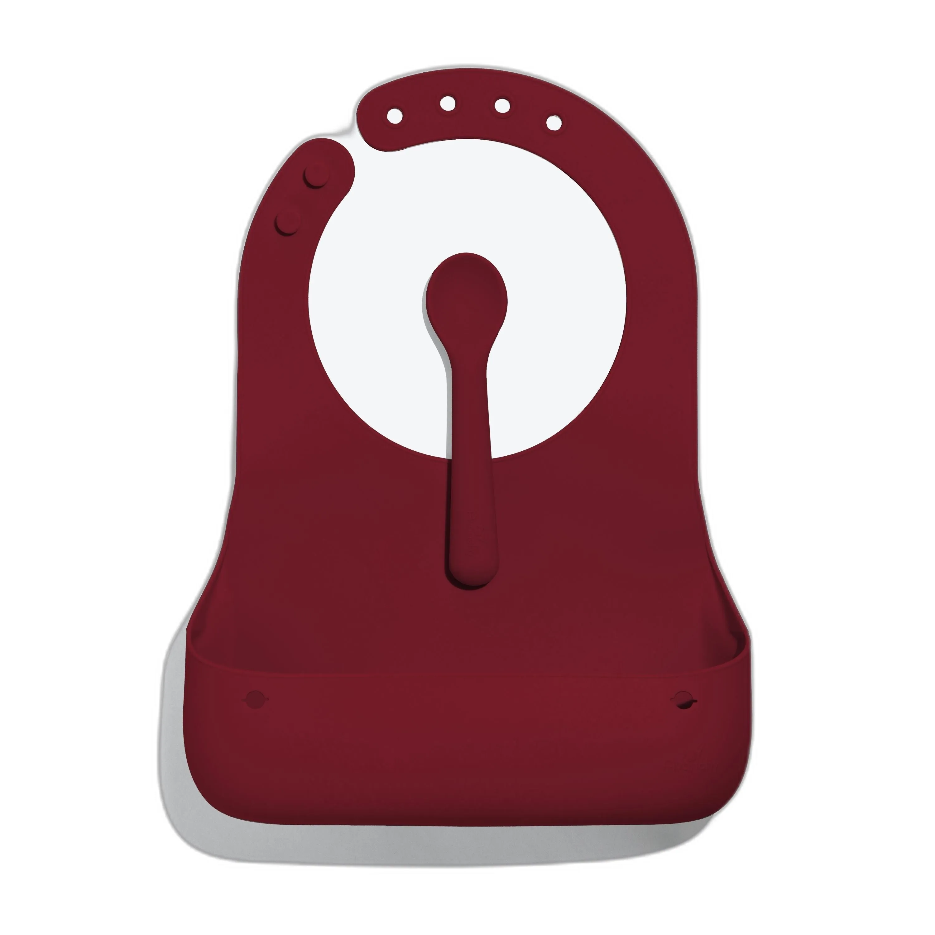 Avanchy Roll & Go Silicone Bibs For Babies   Spoon