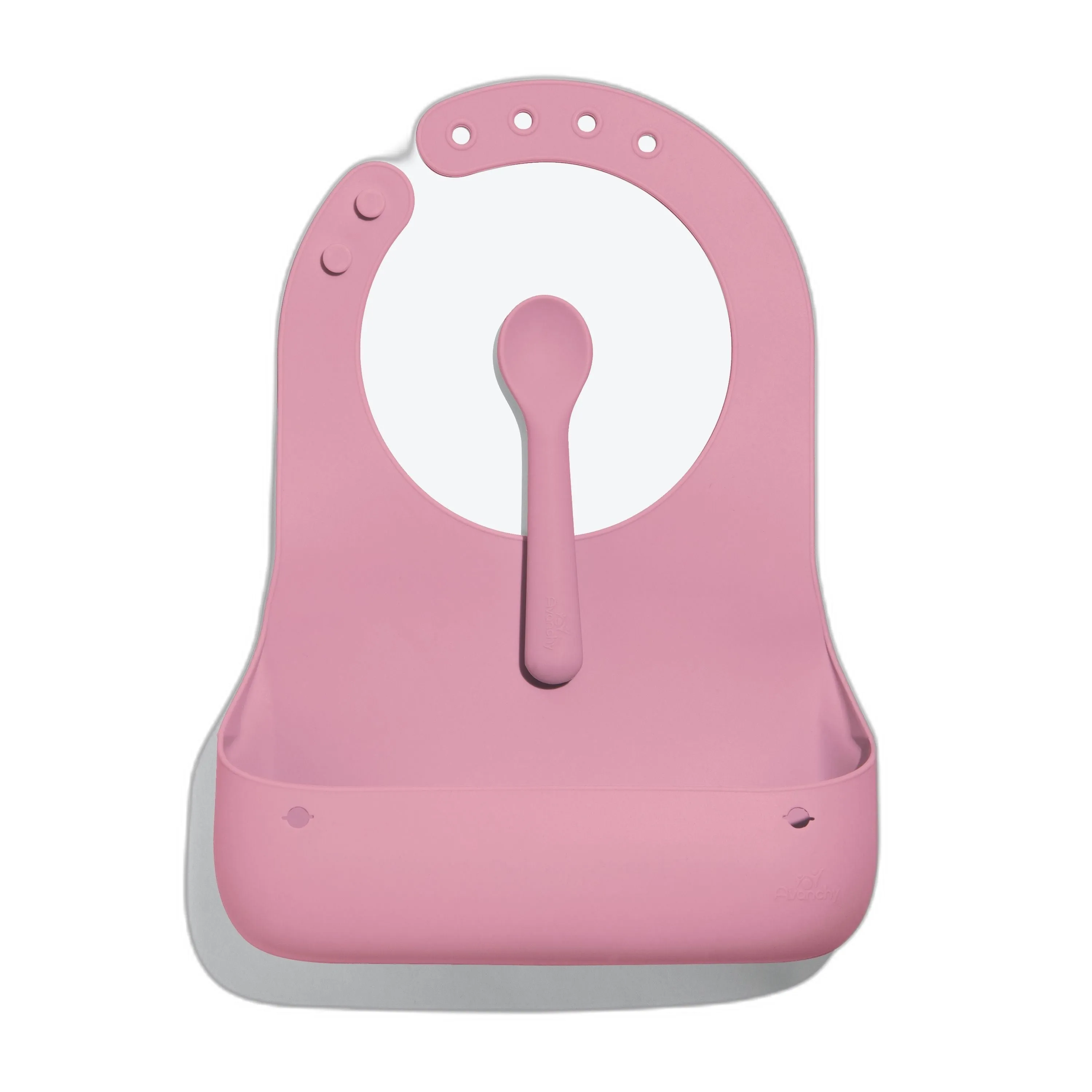 Avanchy Roll & Go Silicone Bibs For Babies   Spoon