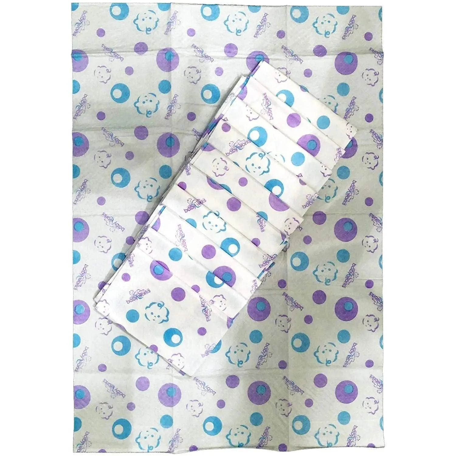 Baby Works Disposable Change Mats - Pack of 10