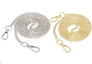 Bag Chains Straps Purse Chain Straps with Alloy Swivel Clasps for DIY Purse Handbag Purse Straps Replacement