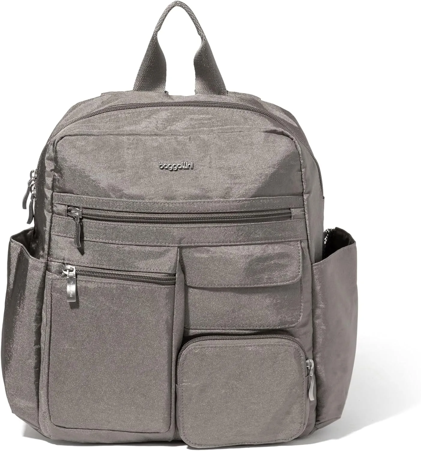 Baggallini Modern Excursion Backpack, Sterling Shimmer