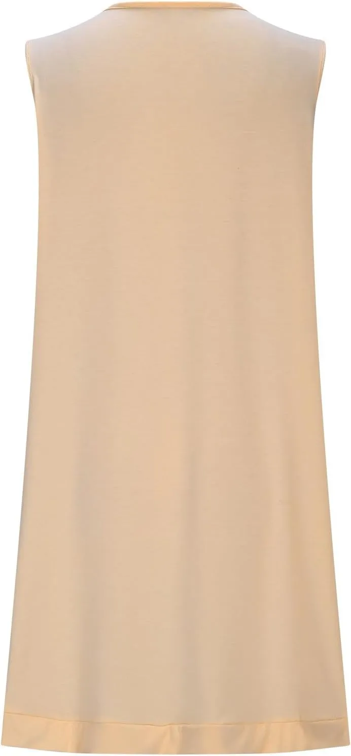 Beach Dresses for Women 2025 Vacation Sexy Mini Sundress Comfortable Soft Dress Summer Casual Loose Midi Dresses