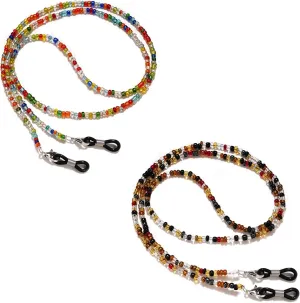 Beaded Eyeglass Chains Mask Lanyard Eyeglasses Chain Fashion Sunglasses Chains Glasses Chain for Women and Men
