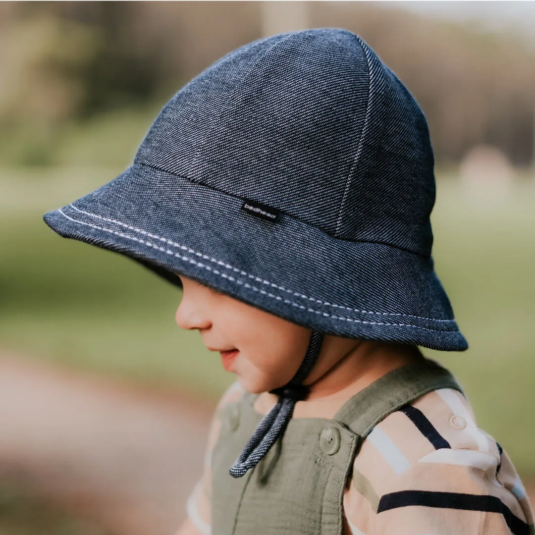 Bedhead Hats Kids Bucket Sun Hat - Denim