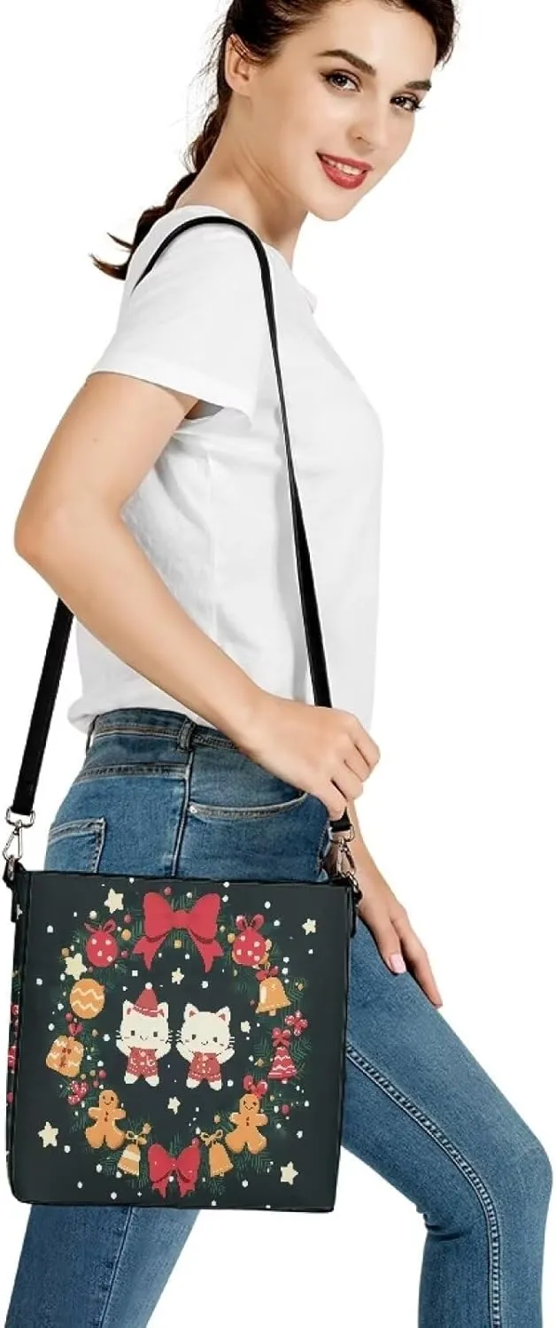 Bucket Bags for Women Leather Hobo Bag Crossbody Bag Top Handle Handbag Ladies Tote Bag Shoulder Bag Handbag for Women