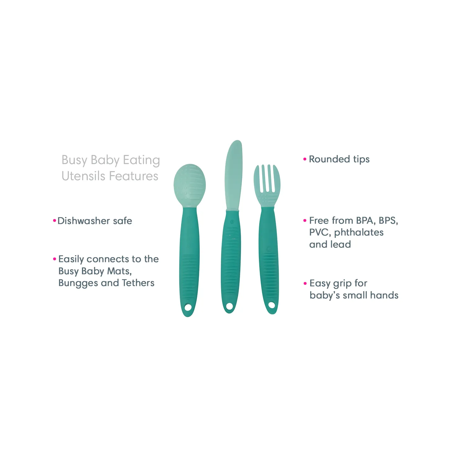 Busy Baby Eating Utensils