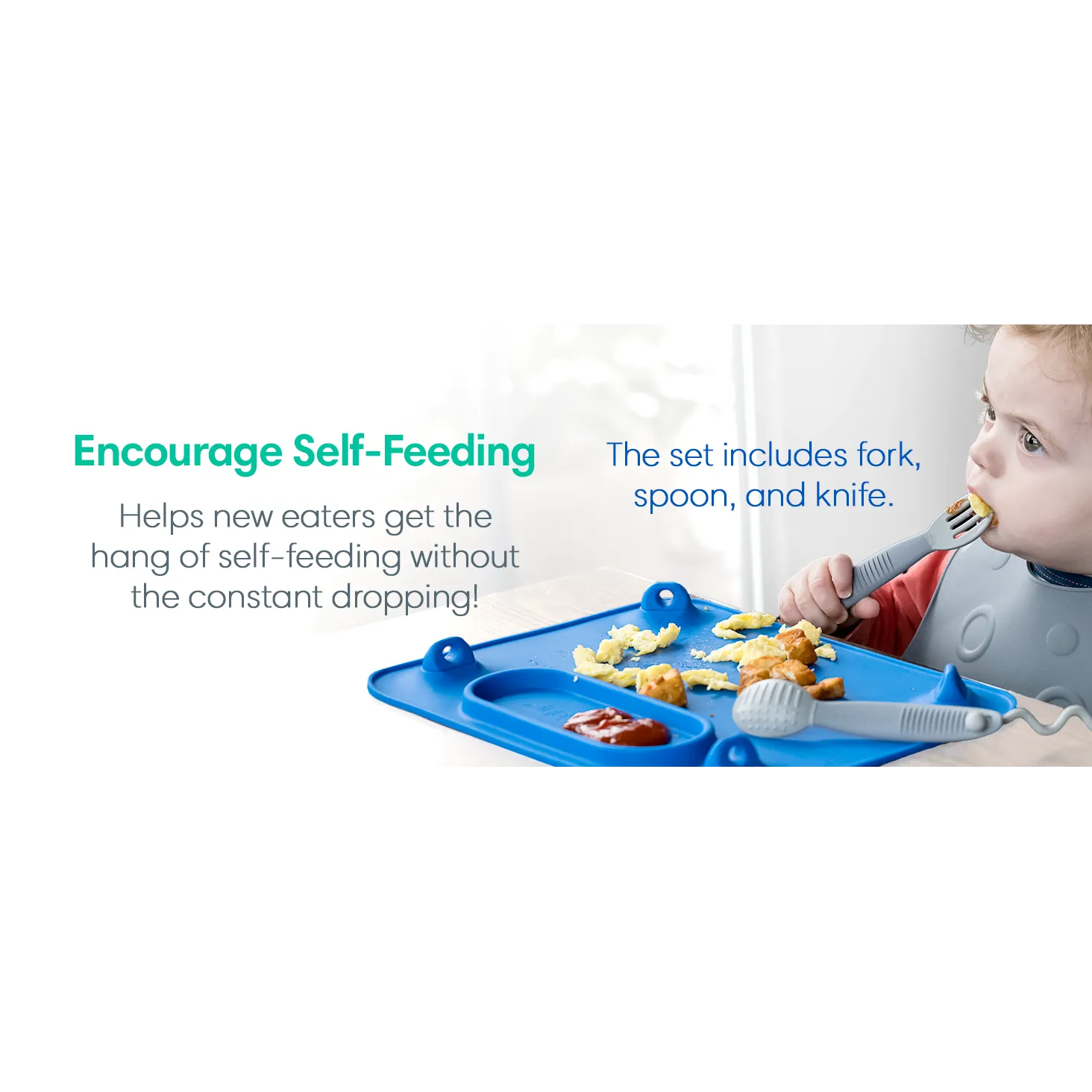 Busy Baby Eating Utensils