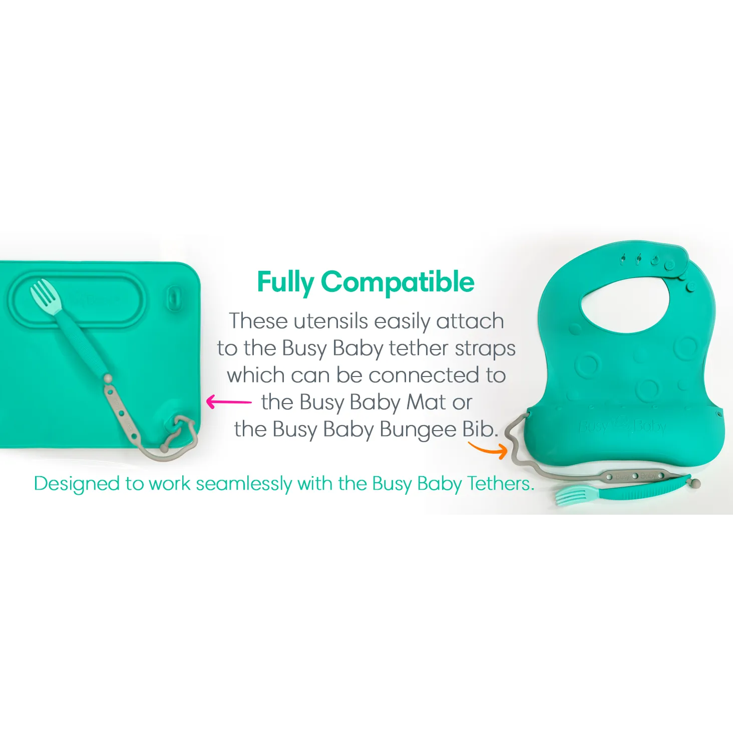 Busy Baby Eating Utensils