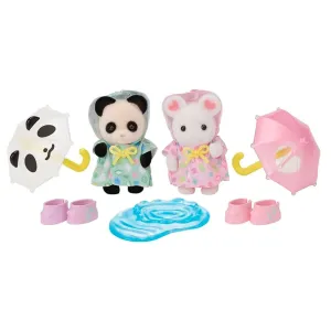 Calico Critters Nursery Friends - Rainy Day Duo