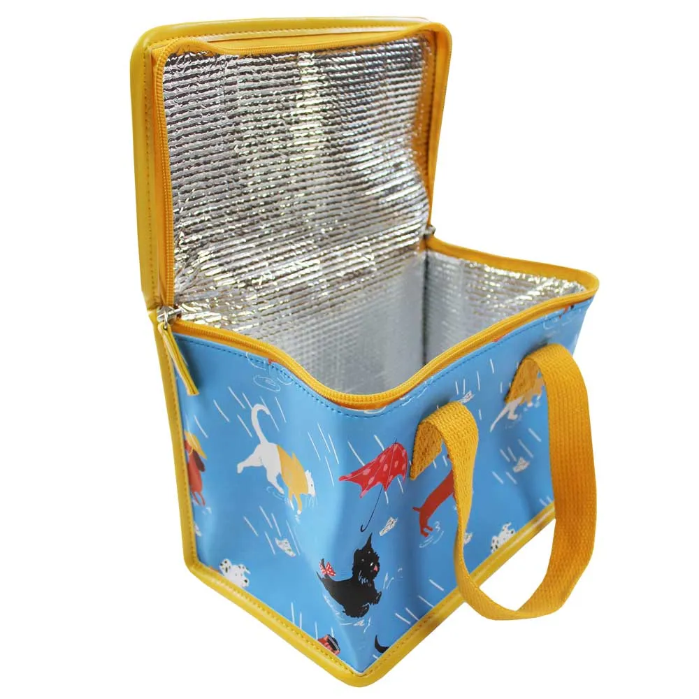 Cats & Dogs Print Lunch Bag