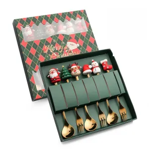 ChefGenius Christmas Cutlery Gift Set