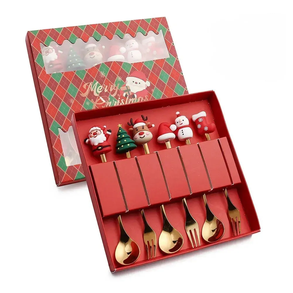 ChefGenius Christmas Cutlery Gift Set