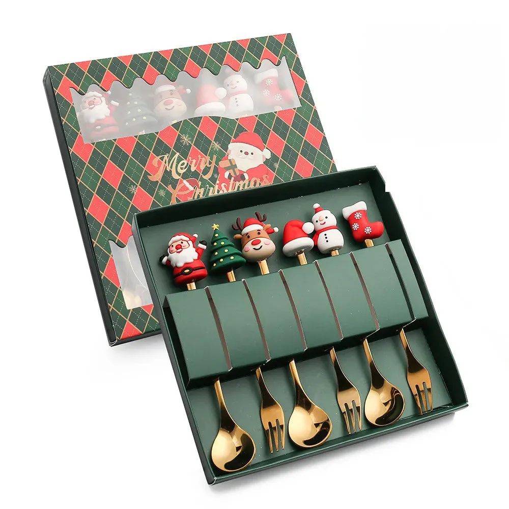 ChefGenius Christmas Cutlery Gift Set