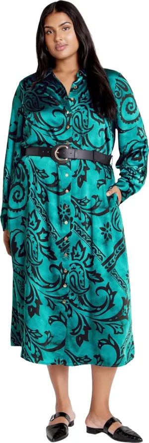 City Chic Women's Apparel Women's City Chic Plus Size Dress Sienna PRT