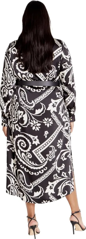 City Chic Women's Apparel Women's City Chic Plus Size Dress Sienna PRT