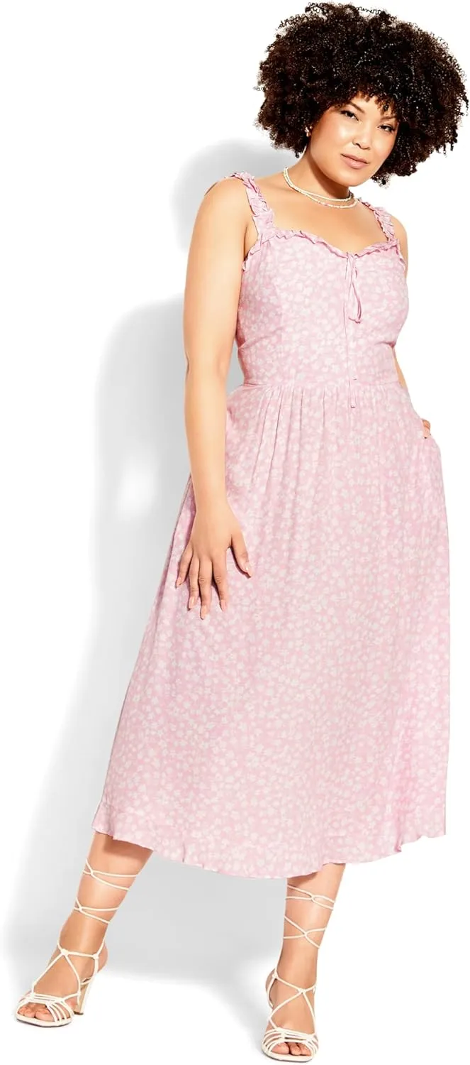 City Chic Women's Dress Cecillia