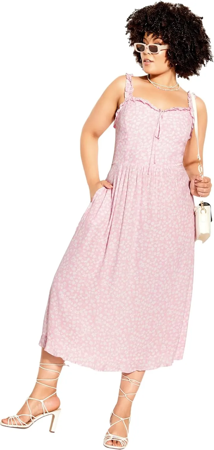 City Chic Women's Dress Cecillia