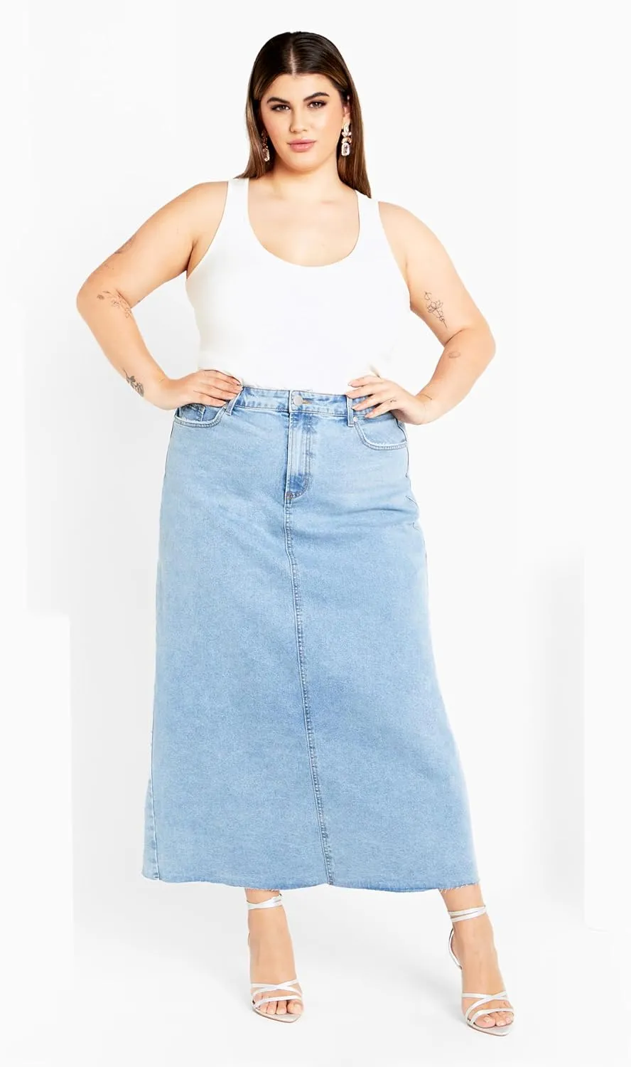 City Chic Women's Mirelle Skirt