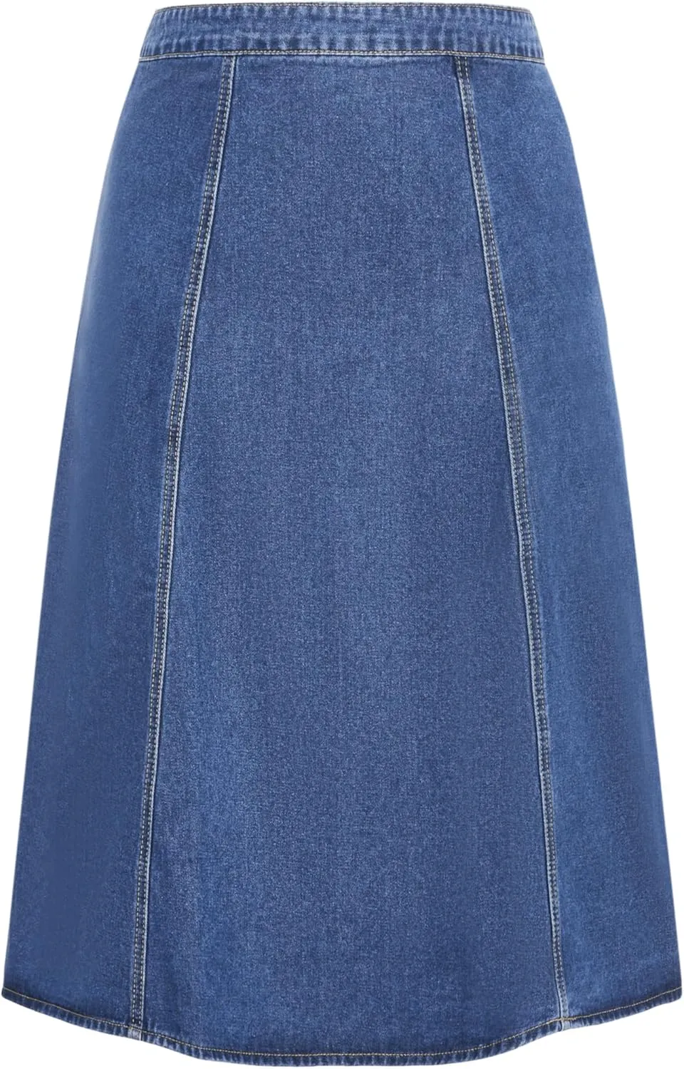 City Chic Women's Plus Size Skirt Denim Hi Lo