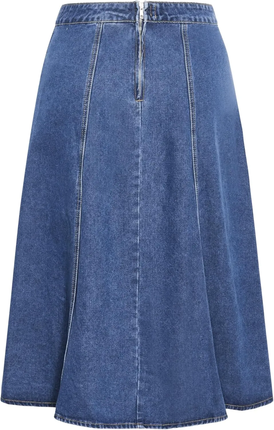 City Chic Women's Plus Size Skirt Denim Hi Lo