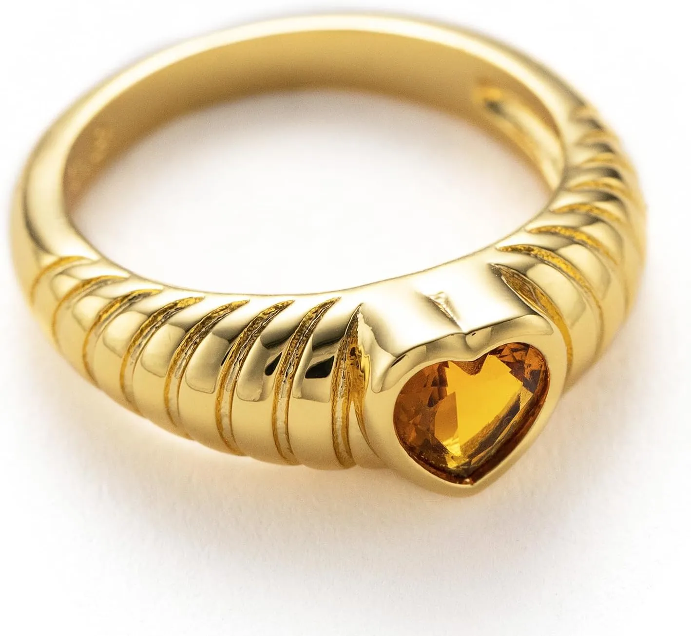 C.Paravano Rings for Women Womens Rings Size 6 7 8 Gold Plated Rings Fashion Rings for Women Statement Rings for Women Stackable Rings for Women
