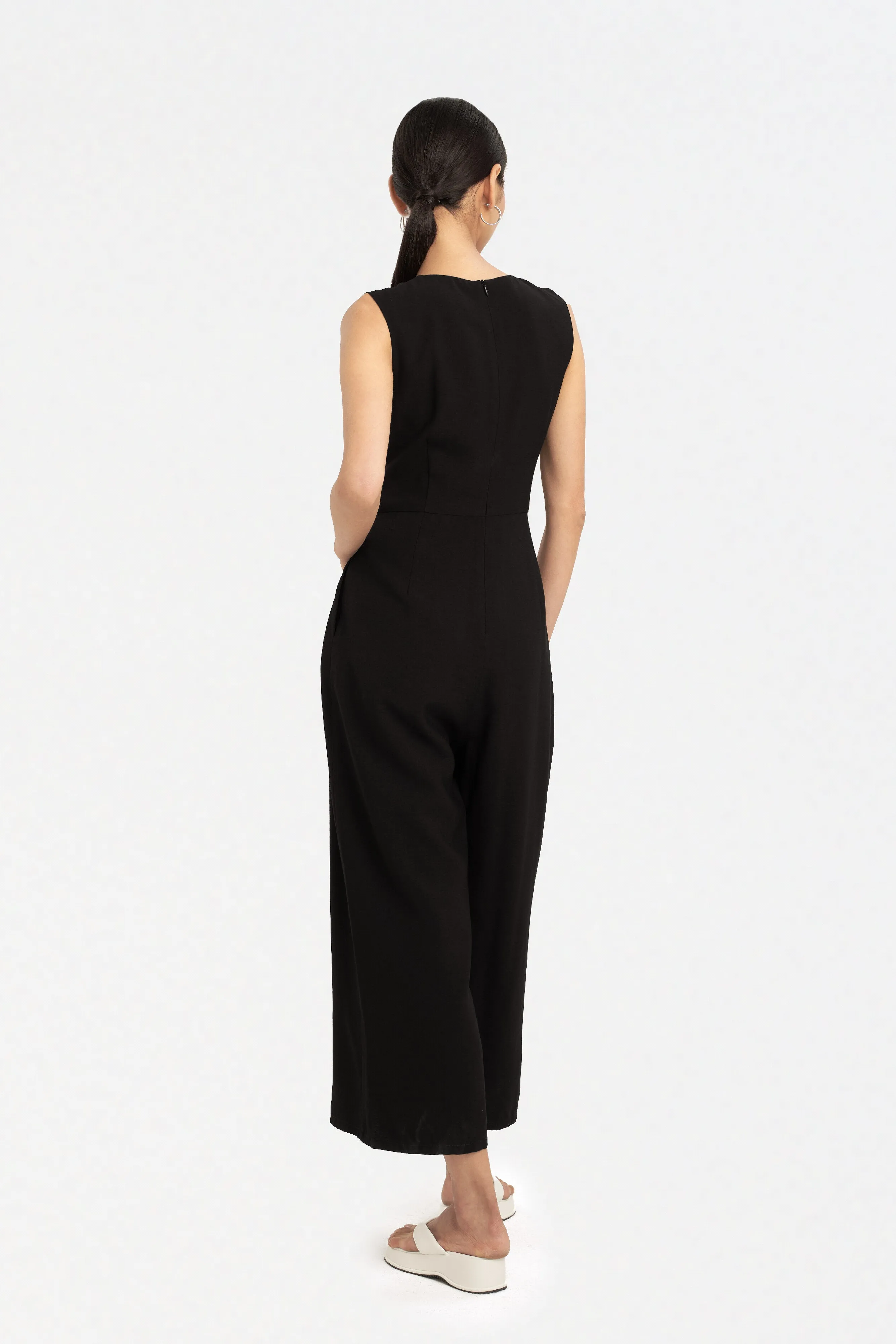 Elodie Jumpsuit with Corset Belt