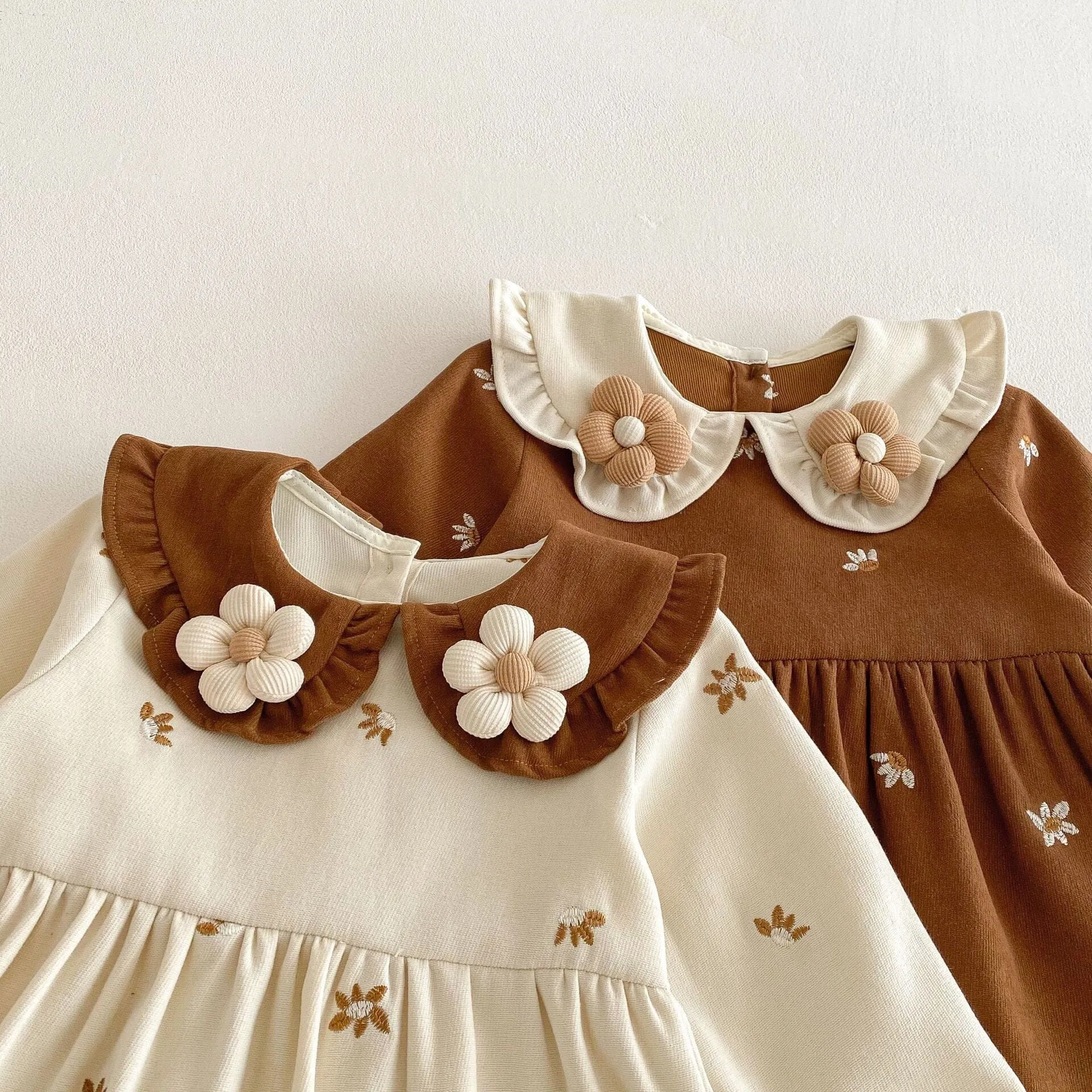 Floral Whisper Embroidered Dress