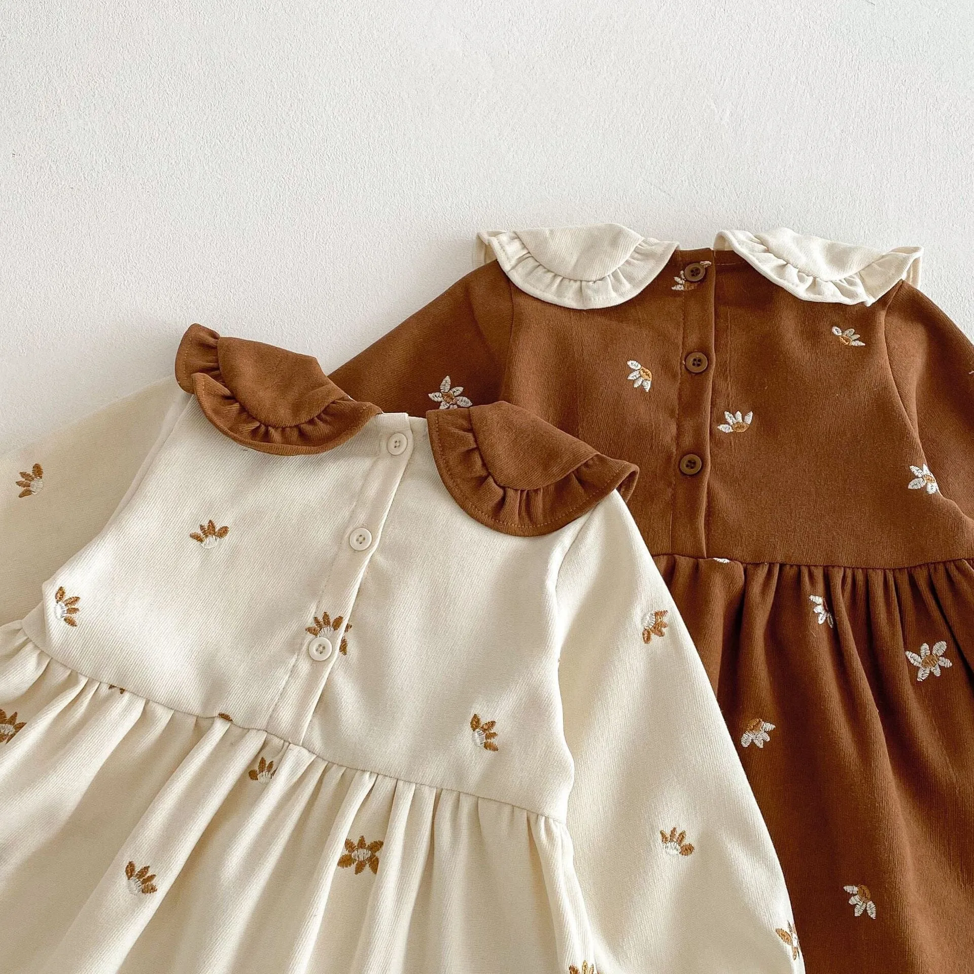 Floral Whisper Embroidered Dress