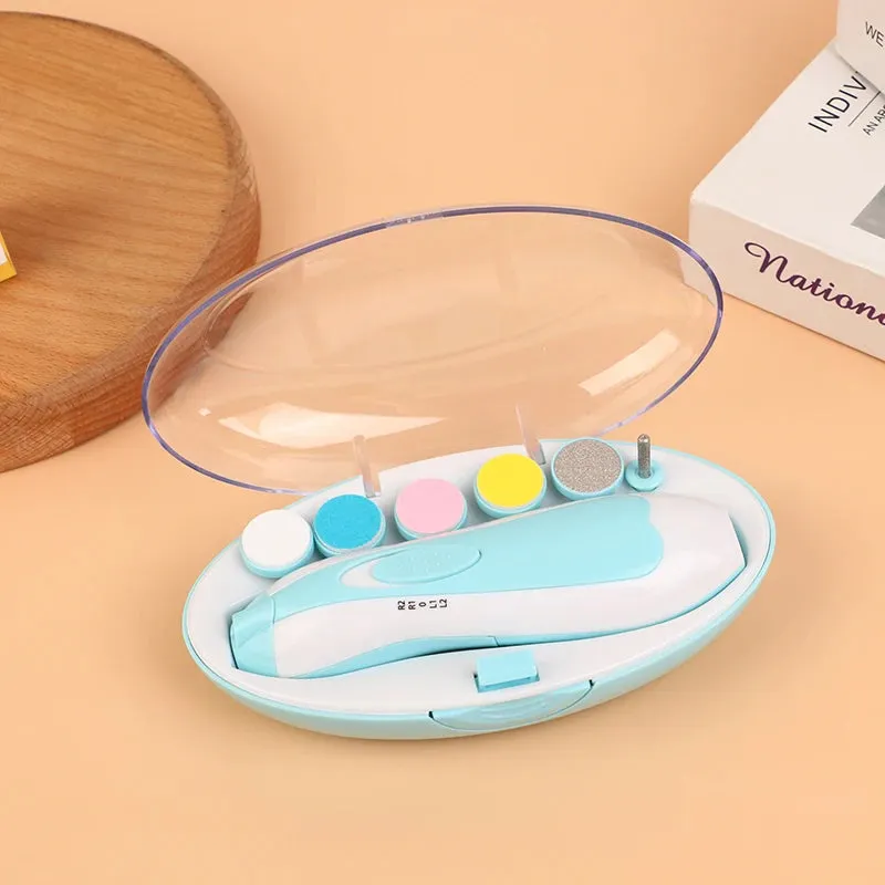 GentleCare Electric Baby Nail Trimmer: Safe & Quiet Manicure for Kids