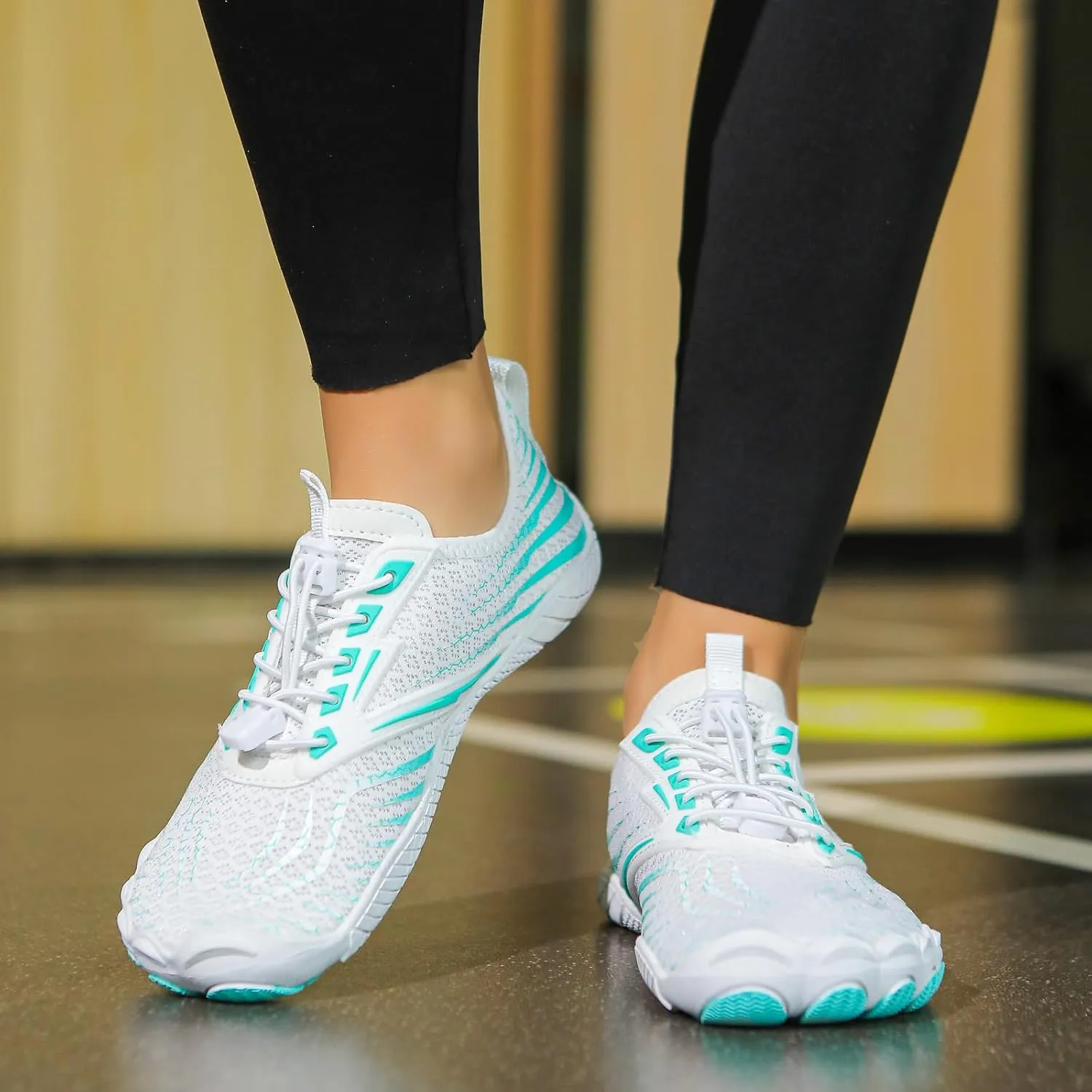 Hike Barefoot Shoes Women Mens Footwear Barefoot Shoes Pro Athletic Hiking Shoes, Wide Toe Box Breathable & Non-Slip Shoes Beach Surfing Walking Shoes Unisex Footwear