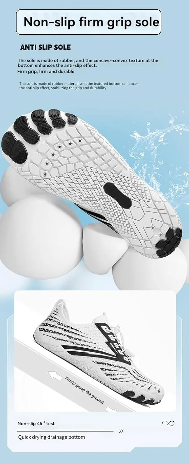 Hike Barefoot Shoes Women Mens Footwear Barefoot Shoes Pro Athletic Hiking Shoes, Wide Toe Box Breathable & Non-Slip Shoes Beach Surfing Walking Shoes Unisex Footwear