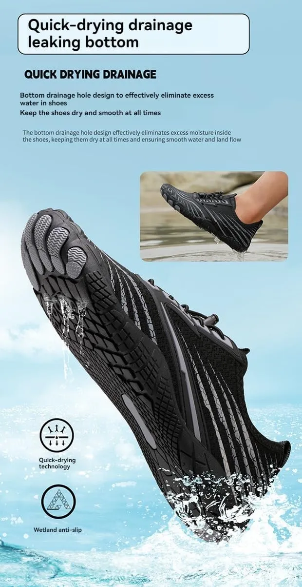Hike Barefoot Shoes Women Mens Footwear Barefoot Shoes Pro Athletic Hiking Shoes, Wide Toe Box Breathable & Non-Slip Shoes Beach Surfing Walking Shoes Unisex Footwear