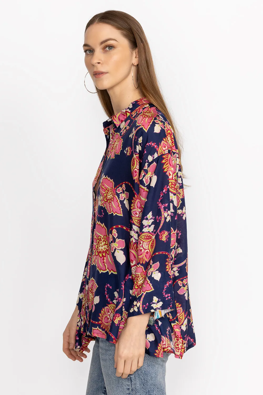 Johnny Was Montreux Button Up Blouse C11824B3
