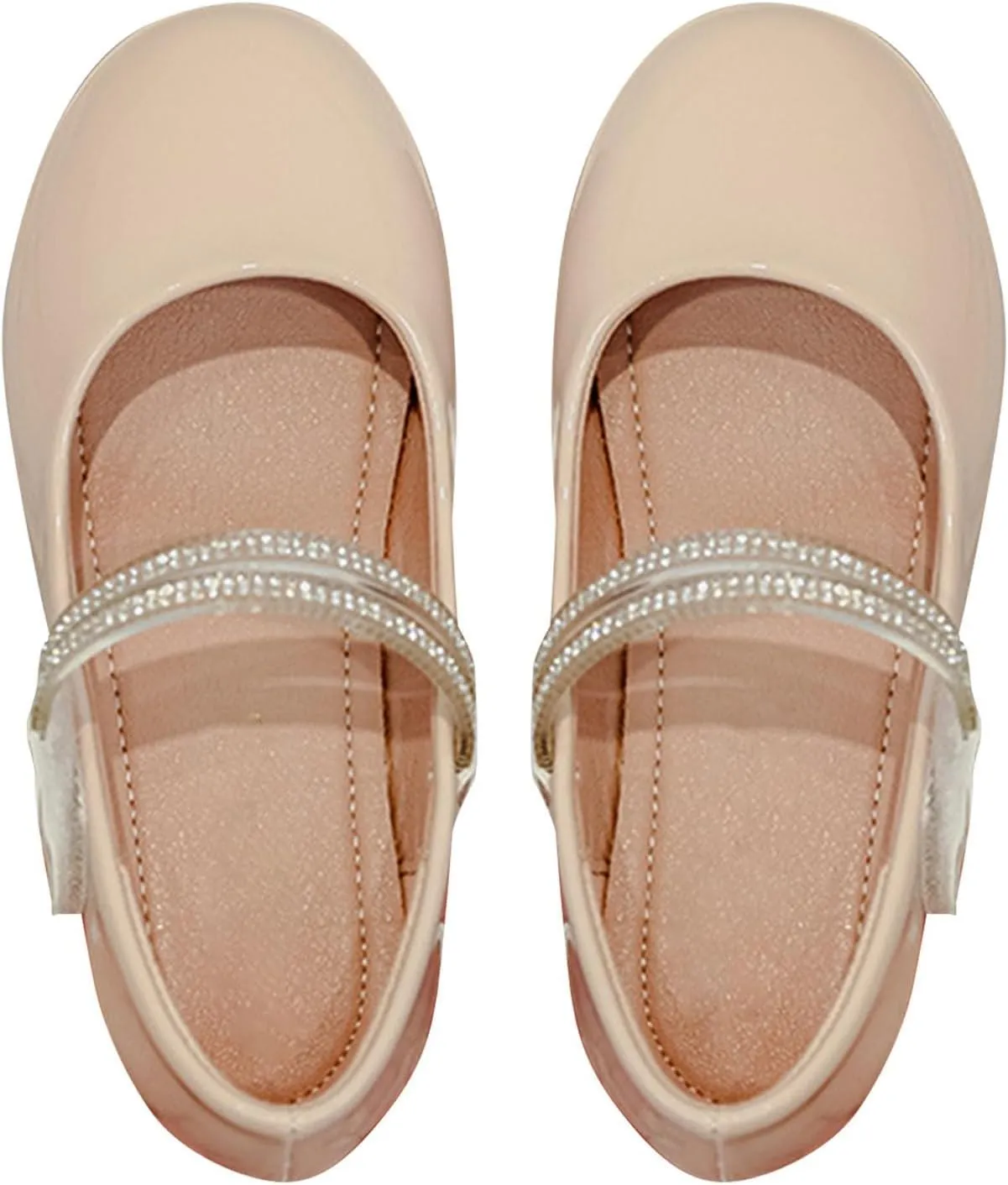 Kids Girls Dress Shoes Ballerina Flat Toddler Mary Jane Low Heels Leather Student niform Shoes for School