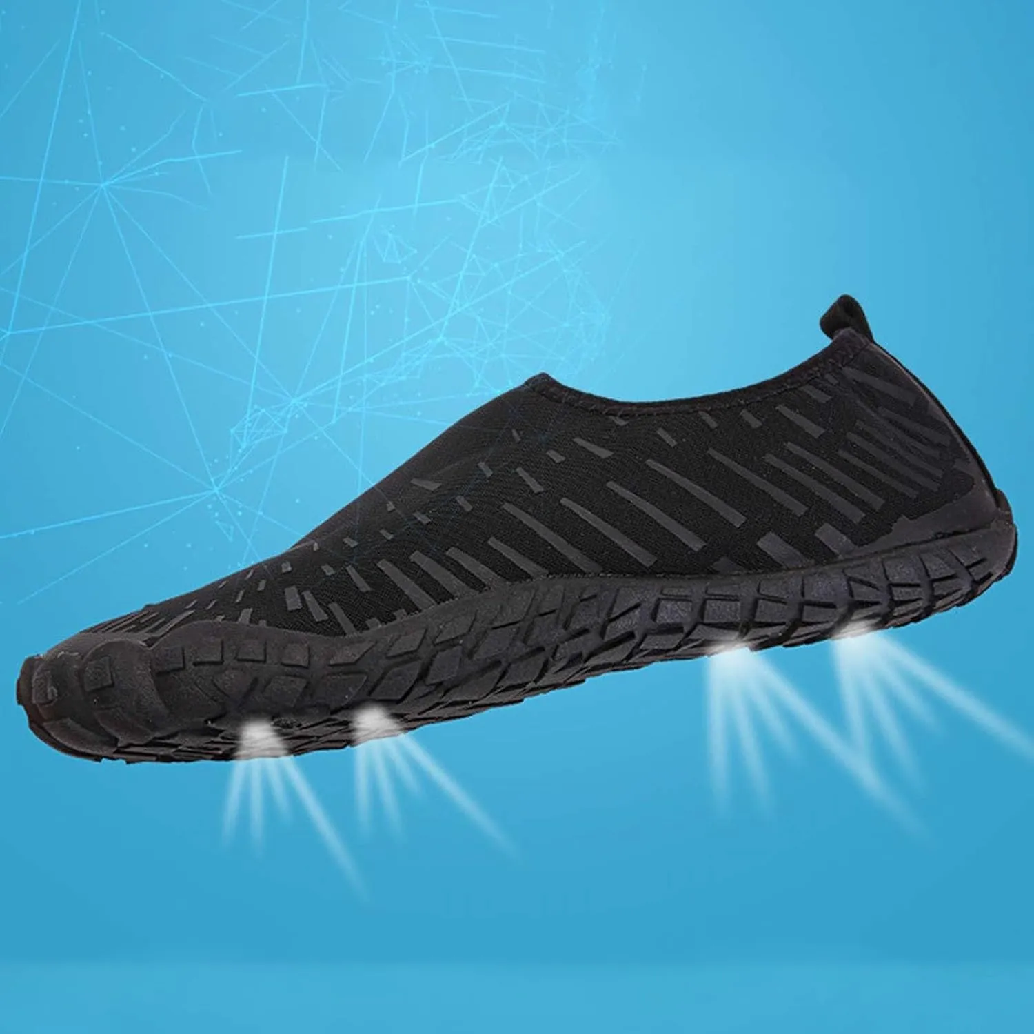 Lightweight Water Shoes Mens Womens Quick Dry Barefoot Aqua Shoes for Swimming Beach Pool Surf Hiking Kayaking Yoga Water Sports