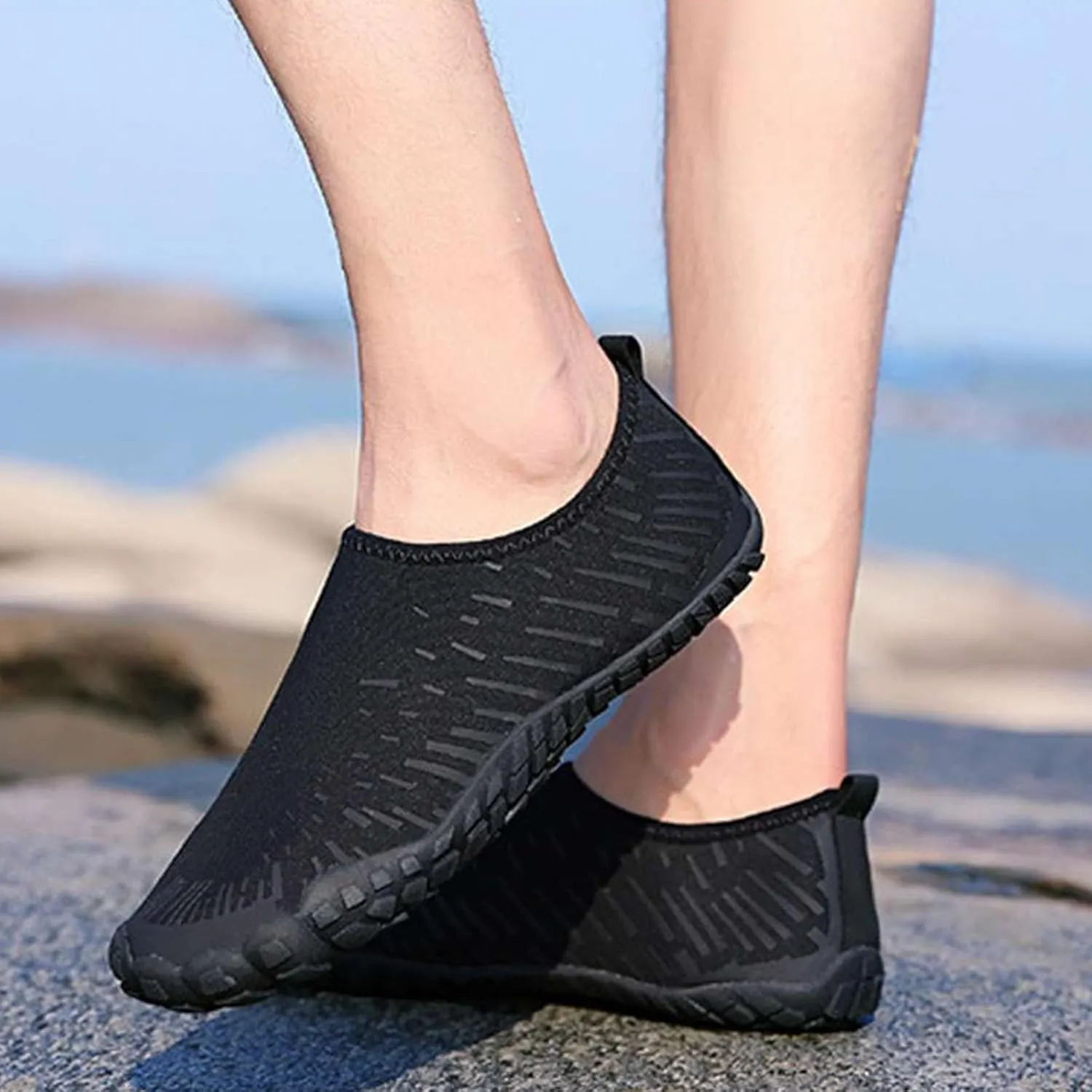 Lightweight Water Shoes Mens Womens Quick Dry Barefoot Aqua Shoes for Swimming Beach Pool Surf Hiking Kayaking Yoga Water Sports
